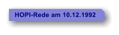 HOPI-Rede am 10.12.1992