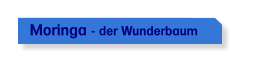Moringa - der Wunderbaum
