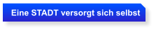Eine STADT versorgt sich selbst